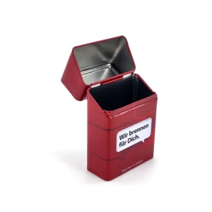 Flip Top Tinplate Cigarette Box for 20 Cigarettes