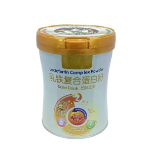 Food Grade 127mm 502# Tinplate Can for Protein Powder and Milk Powder Packaging