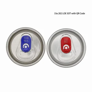 Food-Grade 202 Aluminum Easy-Open Ends Metal Lids SOT RPT Beverage Can Covers