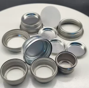 Food-Grade 24mm 32mm 42mm 57mm Stainless Steel Screw Necks and Caps for F-Style Tin Cans and Bottles