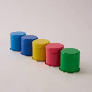 Food Grade 30g Tinplate Matcha Tea Canister for Coffee Beans