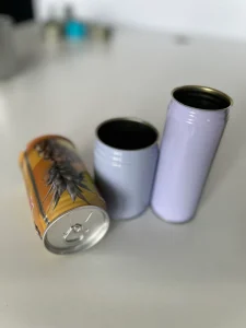 Food Grade 320ml 330ml Empty Metal Tin Beverage Cans with Easy-Open Lid