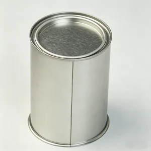 Food Grade 73mm 300# Tinplate Can for Milk Powder Welded Small Empty Metal Can Custom Printed Dry Powder Packaging