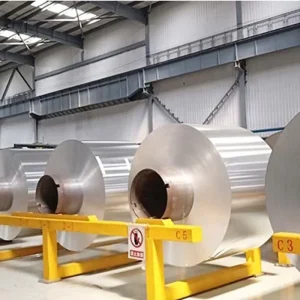 Food Grade 8011 3003 Aluminum Foil Roll Raw Material with Rewinding Services