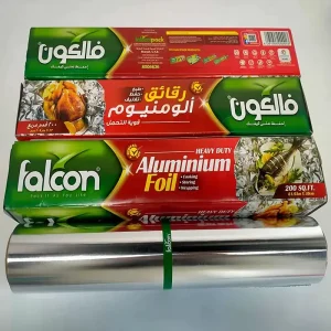 Food Grade 8011 Aluminum Foil 11Mic*350mm*150m Heavy Duty Small Roll Aluminium Foil