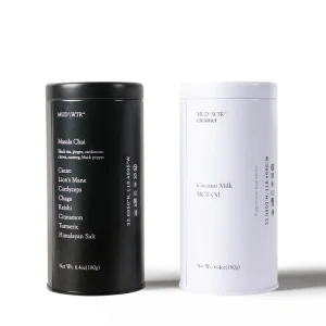Food Grade Airtight Round Black Matte Tins Custom Coffee Tin Can Tea Metal Tins Container with Lid for Loose Tea
