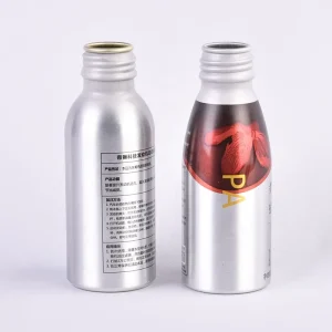 Food-Grade Aluminum Beverage Bottle, 100ml/120ml/150ml, for Soda, Coffee, and Tea