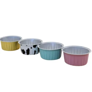 Food Grade Aluminum Foil Cake Baking Oven Air Fryer Safe Disposable Foil Container