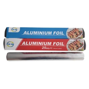 Food Grade Aluminum Foil Roll, 50m/150m/200m/300m