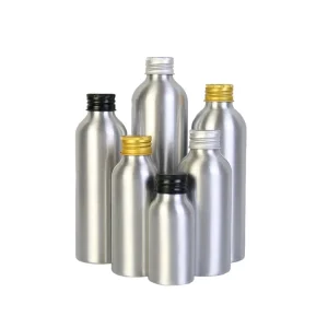 Food Grade Aluminum Liquid Oil Bottle with Screw Lid, 30ml-1L