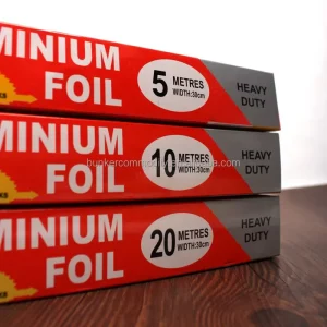 Food Grade Coated Aluminum Foil Soft Roll Metalized Printing Wrapping Paper for Food Packaging