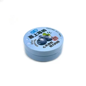 Food Grade Custom Small Tinplate Candy Tin Can with Recycled Materials Custom Logo Metal Packaging