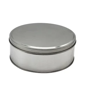 Food Grade Custom logo Round Empty Metal Tea Can Coffee Tin Box Tin Container for Tea