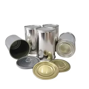 Food-Grade Empty Tinplate Cans, 100ml-500ml, for Chewing Gum, Bread, and Baby Food Packaging and Storage