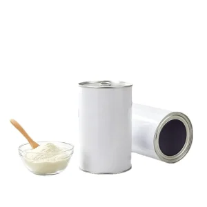Food Grade Matte 105mm 404# Tinplate Can for 800g Baby Milk Powder and Beverages Welded Empty Metal Can with Easy Open Lid