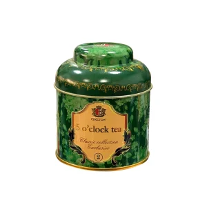 Food-Grade Matte Tinplate Metal Tea Tin with Custom Logo