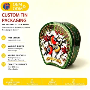 Food-Grade Metal Candy Storage Tin