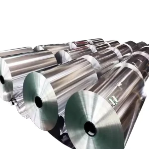 Food Grade Pure Aluminium Coil Sheet Roll 1100 1050 1060 8011 8082 Color Embossed Foil for Food Packaging
