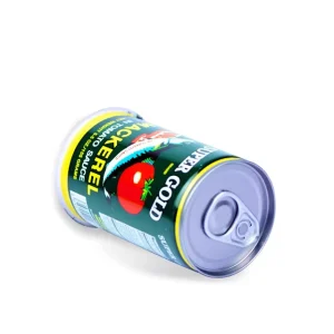 Food Grade Recyclable 425g 300*407 Empty Metal Tin Can for Food Canned Food Mackerel in Tomato Sauce