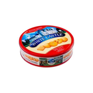 Food Grade Recyclable Round Metal Tin Box