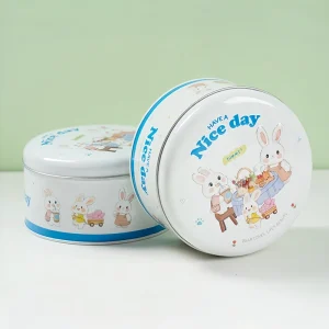 Food Grade Recyclable Tinplate Metal Tin Box for Cookies, Biscuits and Chocolate