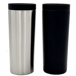 Food-Grade Reusable Vacuum Stainless Steel Coffee Travel Thermos with Press Lid