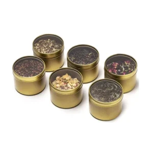 Food Grade Round Tinplate Cans with Customizable Exterior for Food Packaging and Storage