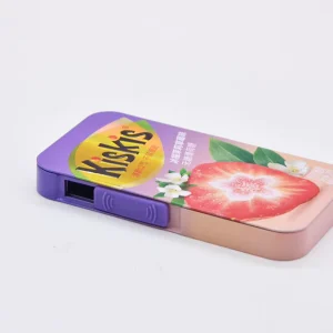 Food Grade Small Rectangular Metal Tin Can for Mint Candy, SJ035