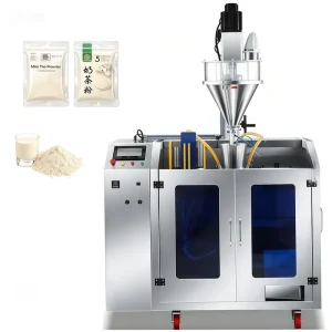 Food Grade Stainless Steel Fully Automatic Premade Pouch Bags Screw Packing Machine Quantitative Filler High Accuracy Spices