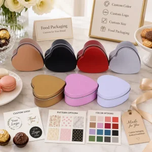 Food Grade Tin Can with Lid Custom Metal Tin Box for Coffee Tea Cake Cookie Candle Packaging Round Container Supplier