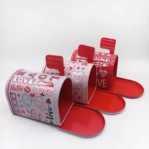 Food Grade Tinplate Candy Tin Can with Lid