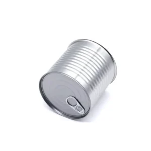 Food Grade Tinplate Empty Tin Can with Pull Ring Sealing for Canned Soup and Food Customizable
