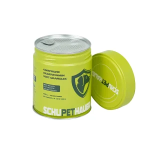 Food Grade Tinplate Matte White 100ml Jar with Screw Cap for Bread and Milk
