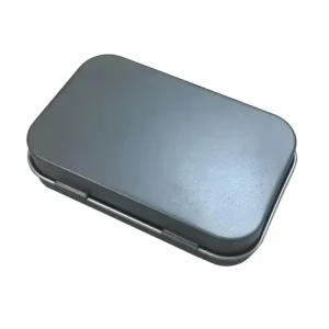 Food Grade Tinplate Metal Box for Chocolate with Embossing and 4-Color Offset Printing