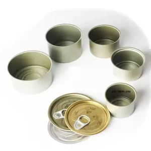 Food Grade Unlacquered Blank Tinplate Can Plain Empty Tin for Food Processing