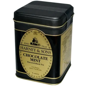 Food Grade square Shape Luxury Metal Tea Tin Can for Loose Tea Packaging