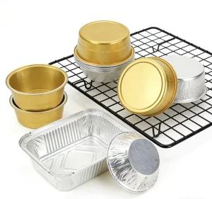 Food Packaging Foil Containers Aluminium Foil Disposable Eco friendly Materials