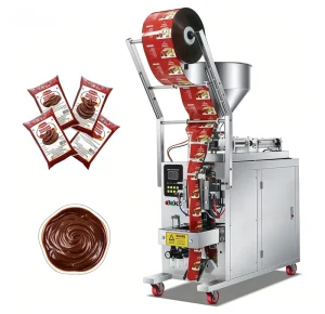 Food Packaging Machine with Peanut Butter Pouch Filler