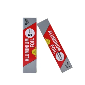 Food grade 8011 aluminum foil soft roll and hard roll metalized printing wrapping paper