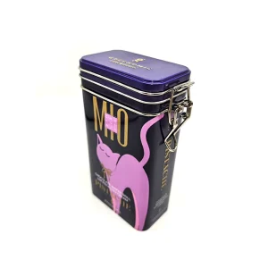For High Quality Tinplate Custom Logo Empty Tin Box with Offset Lithography Printing for Industrial Packaging