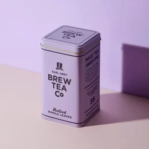 Free Sample Custom Metal square Tin Box for Loose Tea Coffee Package
