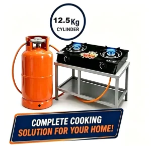 Free Sample Empty LPG Gas Cylinder 12.5kg Household Cooking Propane Tank Price for Cameroon Guinea Niger Market