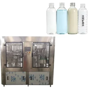 Full Automatic Bottled Water Filling Unit Custom Parameter Setting Suitable for Medium Sized Beverage Enterprises
