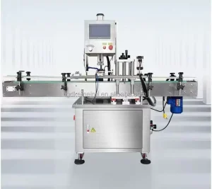 Full Automatic Four Wheel Automatic Plastic Bottle Cap Capping Machine