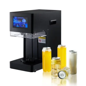 Full Automatic Induction Sealing Machine for Beverage Cans Electric Foil Induction Sealer for Juice Coffee Packaging