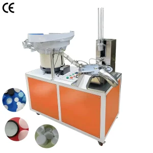 Full Automatic Plastic Bottle Foam Seal Foil Liner Gasket Inserting and Cap Lining Machine
