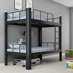 Full Twin Adjustable Loft Bunk Bed Modern High Quality Storage Metal Frame Space Saving Bedroom School Home
