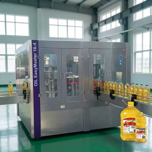 Fully Automatic Bottled Oil Filling and Capping Machine Production Line
