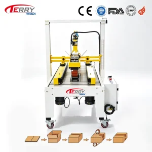 Fully Automatic Carton Sealer Machine for Packaging Energy Saving Servo Carton Case Folding and Cold Sealing Machine