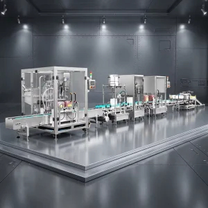 Fully Automatic Custom Engine Oil Filling Production Line High Efficiency for 15 20kg Wide Mouth Round & Square Pails